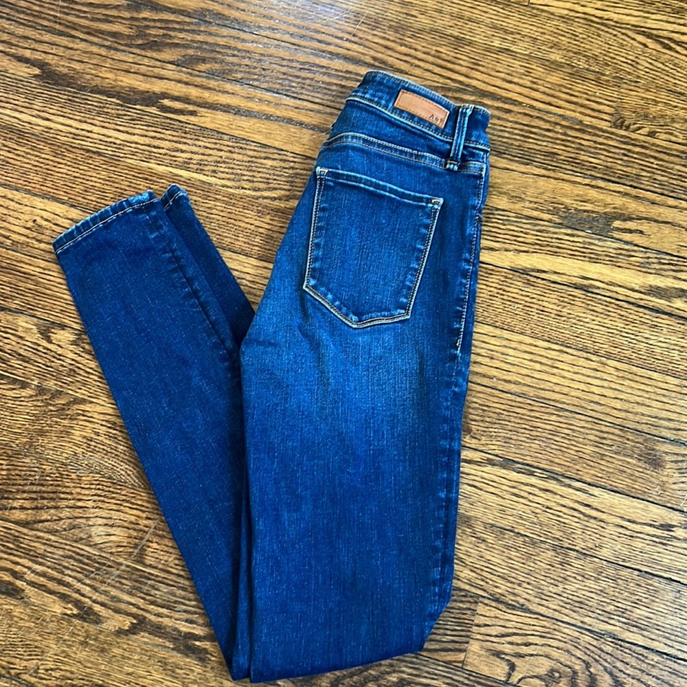A&F High Rise Super Skinny Curve Love Jeans